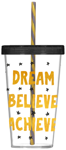 Склянка HEREVIN з трубочкою Dream P 660 мл (161448-009P)